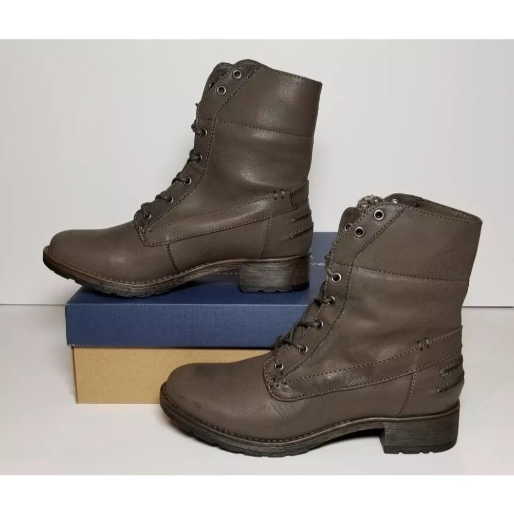G H BASS & CO WOMEN'S "PATRICE" BOOT TAUPE MULTIPLE SIZES NEW/BOX 0787-4189-268